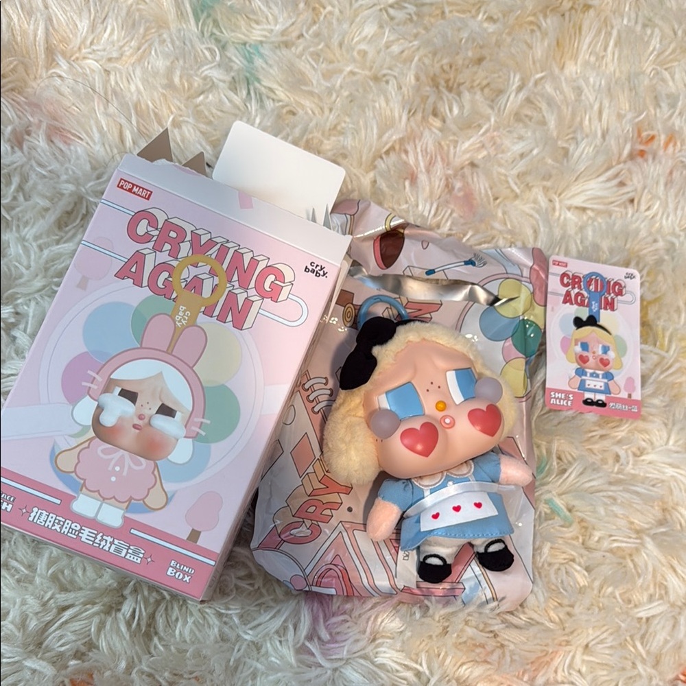 Crying Again Pop Mart - Cry Baby Alice